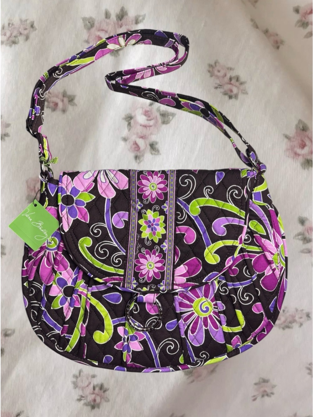 Vera Bradley Quilted Floral Crossbody